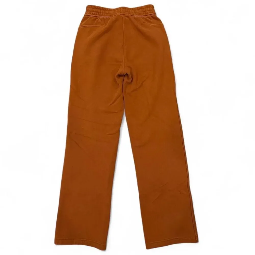Lululemon Loungeful Straight Leg Sweatpants in Butternut Brown - Size 4 - Picture 4 of 8